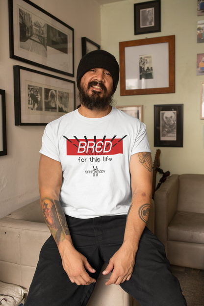 Bred (Red) Heather Tee