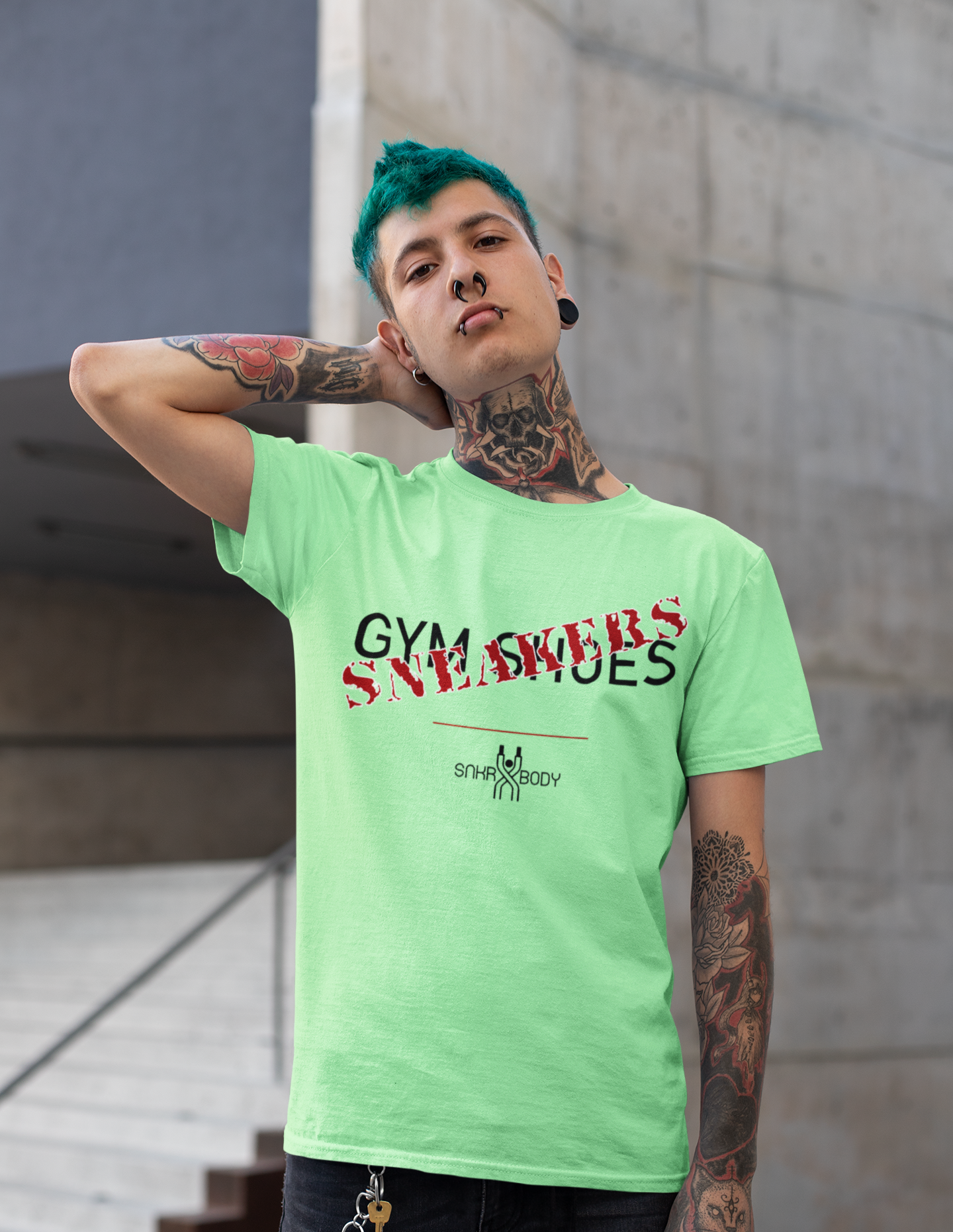 Sneakers Heather Tee